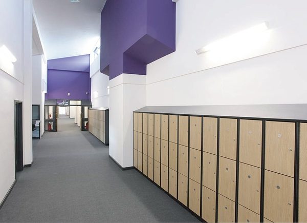 school corridor